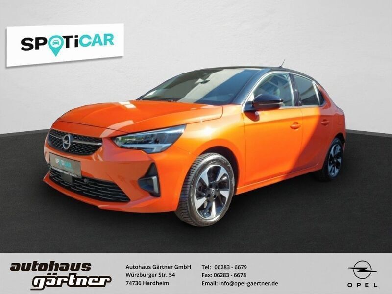 Power orange/dynamik orange Gebraucht 2022 Opel Corsa-e GS Line Kleinwagen | 15.990 € (Fairer Preis) - Bild 1/4
