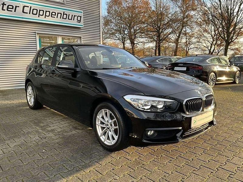 Gebraucht BMW 116 Advantage 109 PS (80 kW) 2017 Schwarz Kleinwagen