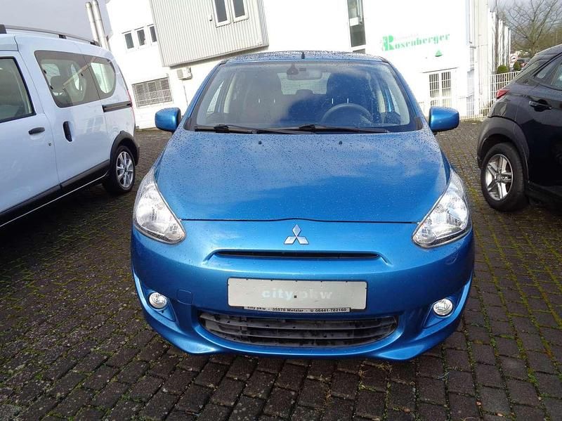 Gebraucht Mitsubishi Space Star 80 PS (58 kW) 2014 Atollblau (p) Kleinwagen
