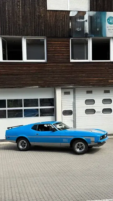 Gebraucht Ford Mustang Mach 1 177 PS (130 kW) 1972 Blau Cabrio