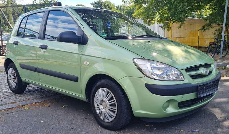 Pistazien grün Gebraucht 2006 Hyundai Getz Kleinwagen | 1.990 € (Fairer Preis) - Bild 1/4