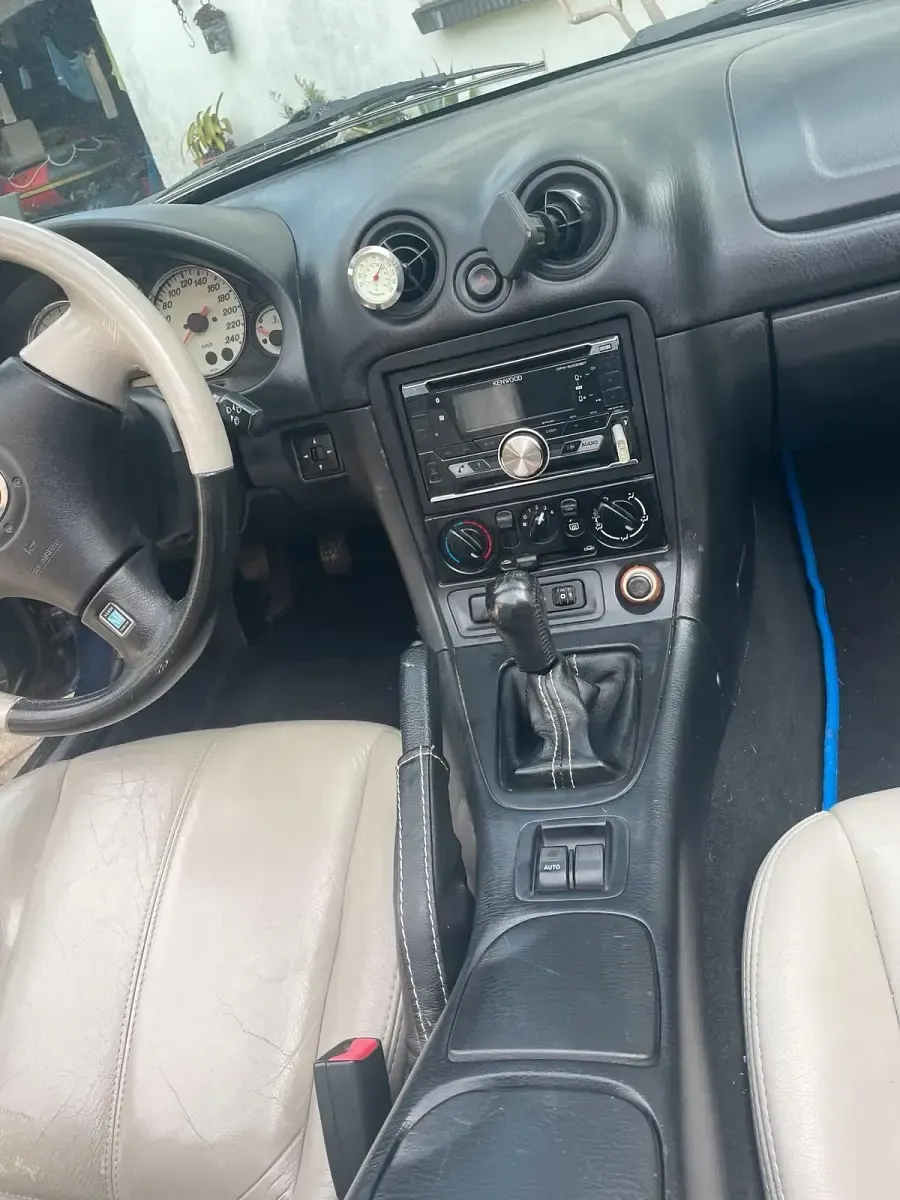 Gebraucht Mazda MX5 110 PS (80 kW) 2003 Blau Cabrio