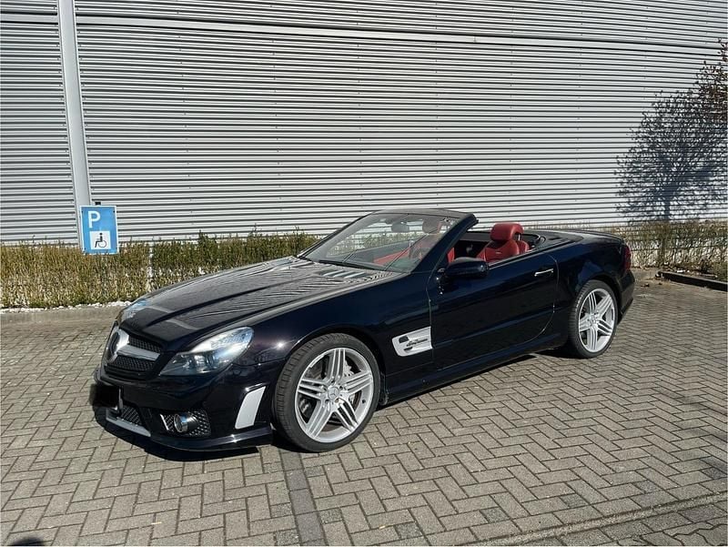 Schwarz Gebraucht 2002 Mercedes SL55 AMG AMG Cabrio | 29.999 € - Bild 1/4