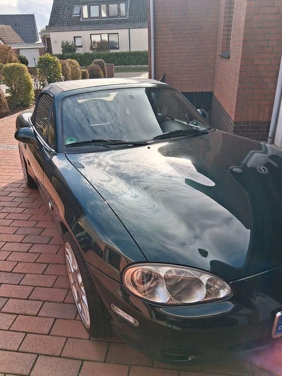 Gebraucht Mazda MX5 110 PS (80 kW) 2001 Grün Cabrio