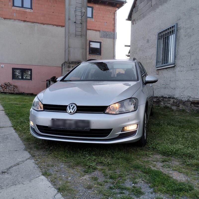 Silber Gebraucht 2014 VW Golf VII Kombi | 5.600 € (Superpreis) - Bild 1/4