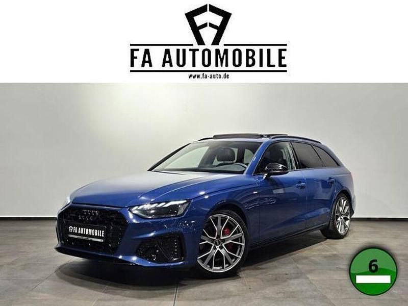 Ascariblau (metallic) Gebraucht 2023 Audi A4 S-Line Kombi | 41.340 € - Bild 1/4