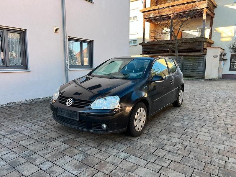 Schwarz Gebraucht 2006 VW Golf V Goal Kleinwagen | 1.300 € (Superpreis) - Bild 1/4