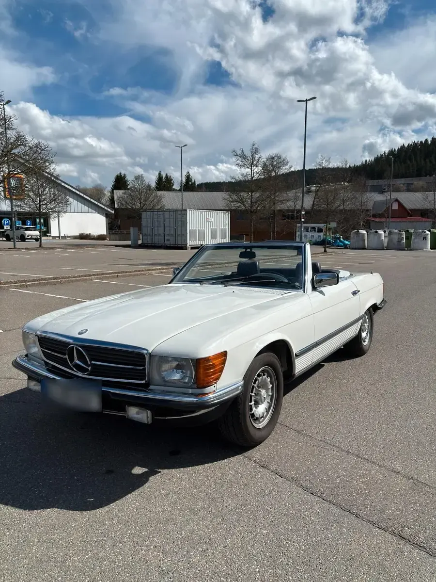 Gebraucht Mercedes SL380 204 PS (150 kW) 1985 Weiß Cabrio