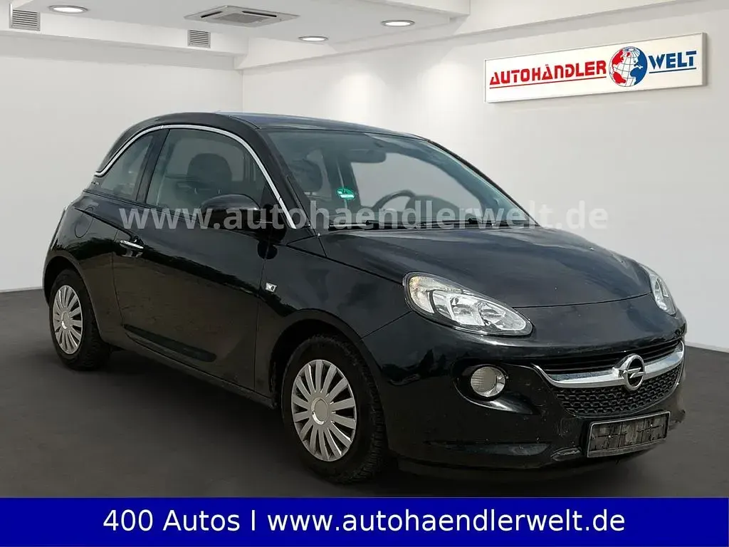 Gebraucht Opel Adam Basis 69 PS (50 kW) 2014 Schwarz Kleinwagen