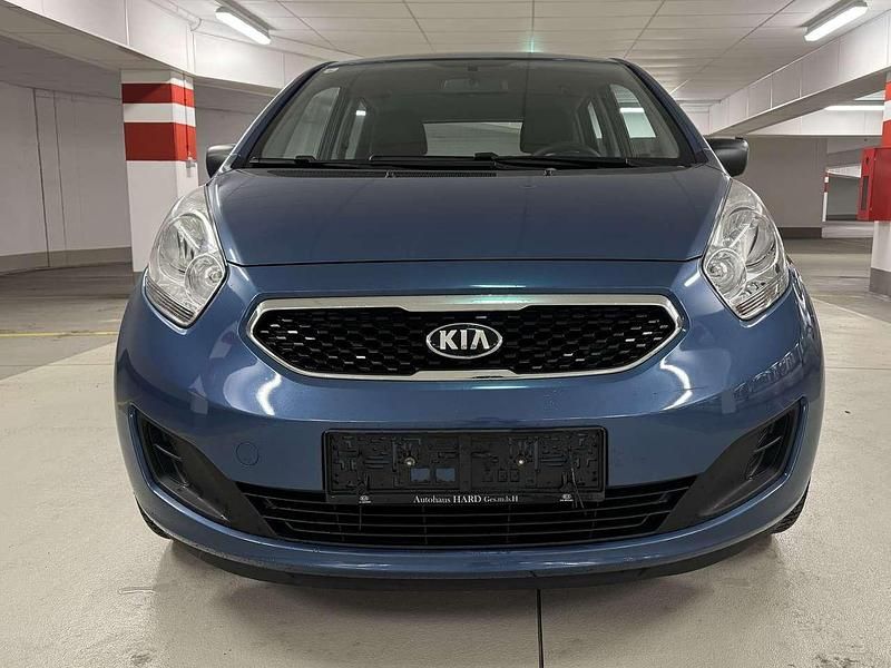 Gebraucht Kia Venga Attract 90 PS (66 kW) 2012 Blau Kleinwagen