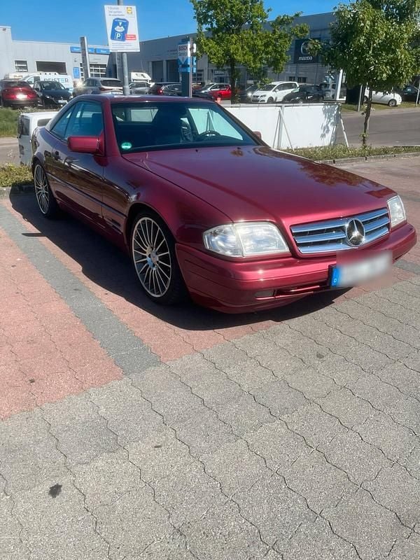 Gebraucht Mercedes SL320 231 PS (169 kW) 1996 Rot Cabrio