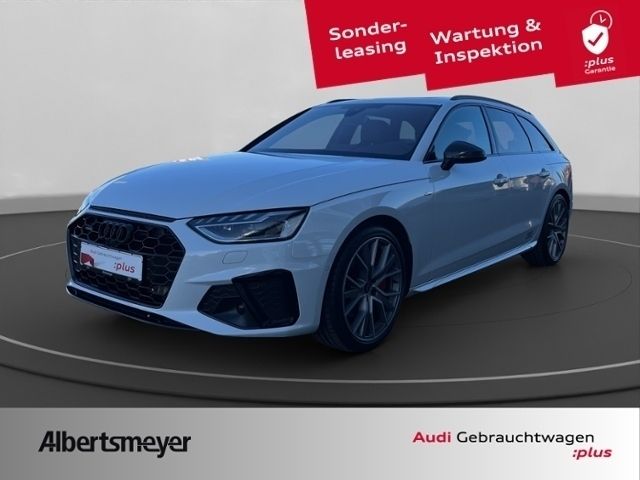 Gletscherweiß metallic Gebraucht 2024 Audi A4 S-Line Kombi | 62.980 € - Bild 1/4
