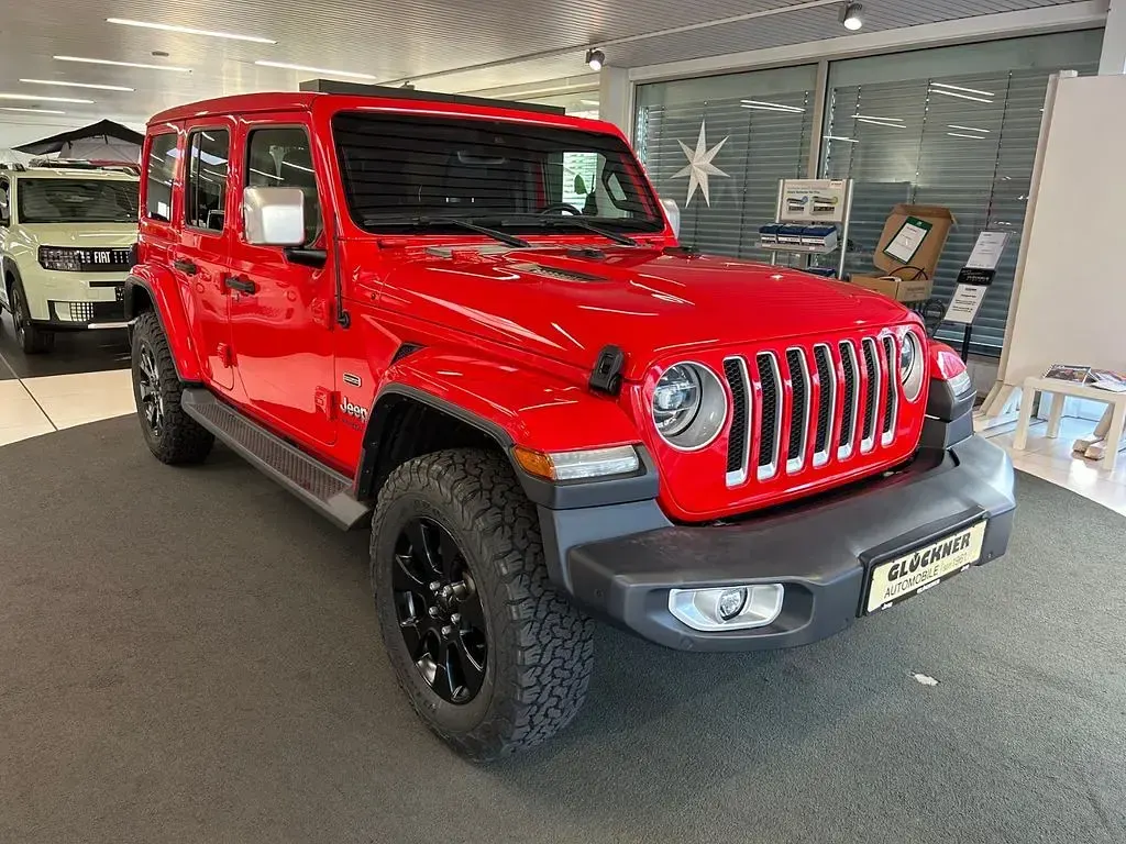 Gebraucht Jeep Wrangler Sahara 200 PS (147 kW) 2019 Firecracker red (uni) SUV