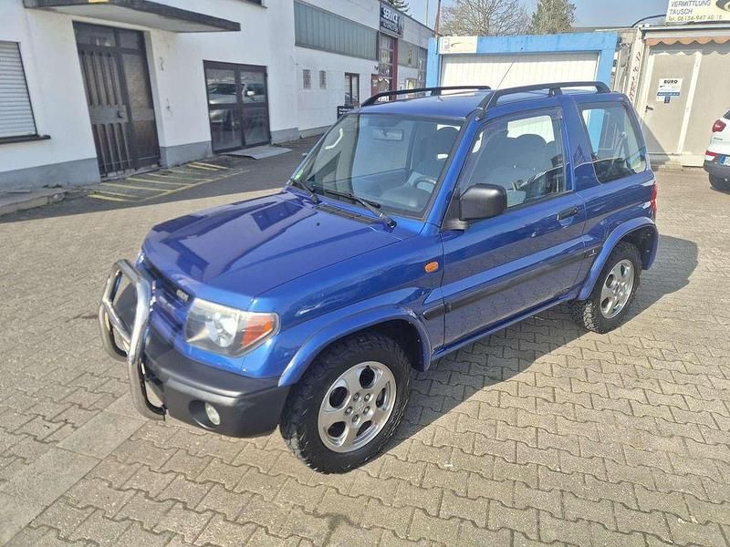Gebraucht Mitsubishi Pajero 120 PS (88 kW) 2000 Blau SUV