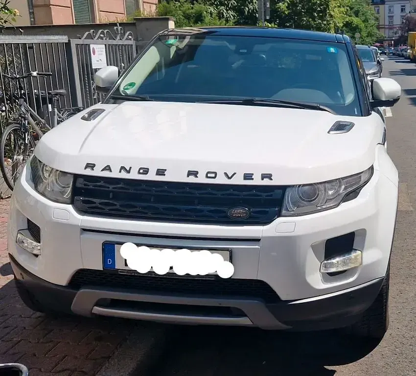 Gebraucht Land Rover Range Rover evoque Pure 150 PS (110 kW) 2013 Weiß SUV