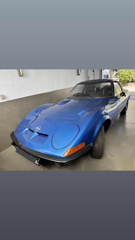 Blau Gebraucht 1973 Opel GT Coupé | 13.500 € - Bild 1/4