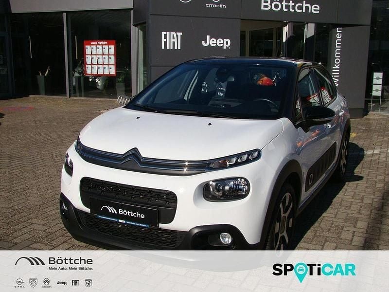 Weiss banquise Gebraucht 2019 Citroën C3 Shine Kleinwagen | 14.490 € (Fairer Preis) - Bild 1/4