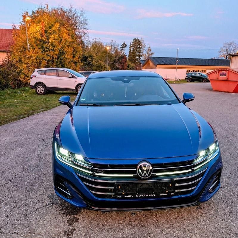 Gebraucht VW Arteon R-line 200 PS (147 kW) 2021 Blau Kombi