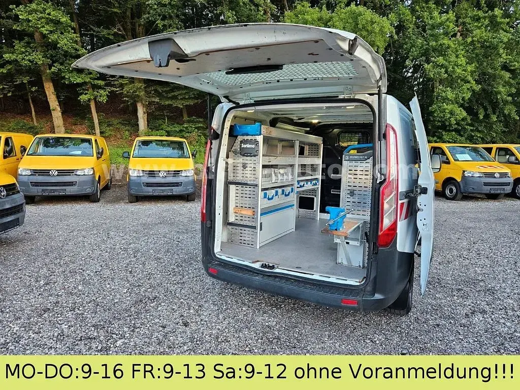 Gebraucht Ford Transit Custom 101 PS (74 kW) 2017 Weiß Van / Kleinbus