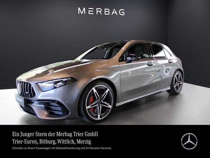 Metalliclack mountaingrau Gebraucht 2024 Mercedes A45 AMG AMG Limousine | 52.960 € (Guter Preis) - Bild 1/4