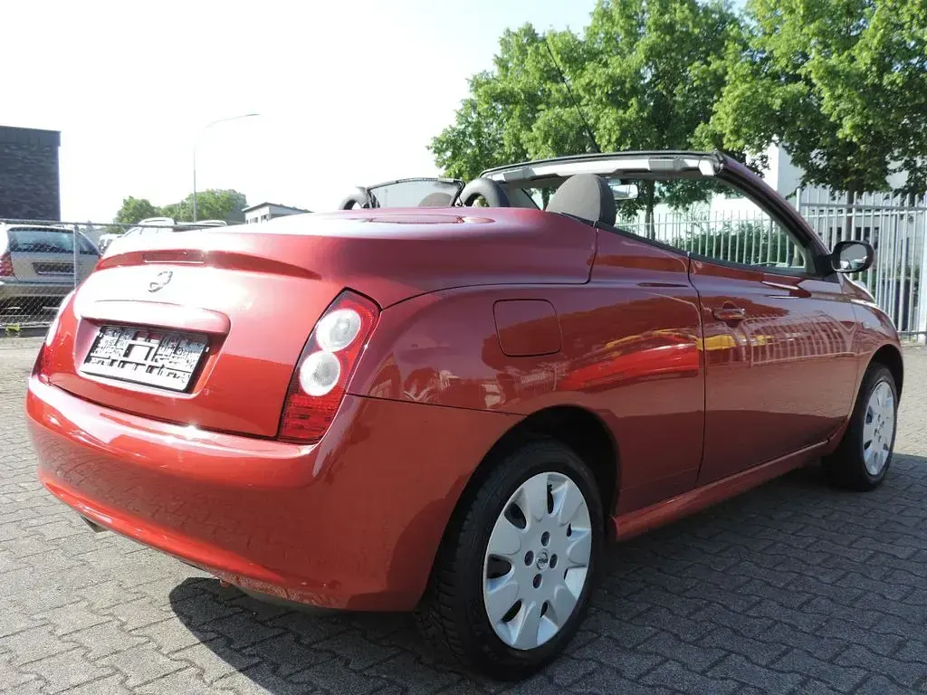 Gebraucht Nissan Micra C+C Basis 88 PS (64 kW) 2006 Rot Cabrio