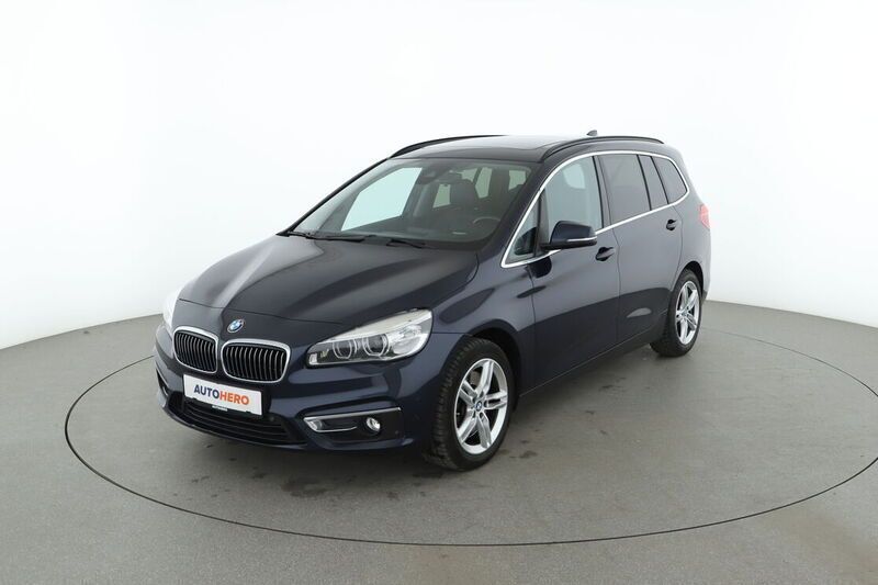 Blau Gebraucht 2015 BMW 220 Gran Tourer Luxury Line Van / Kleinbus | 17.940 € (Etwas zu teuer) - Bild 1/4