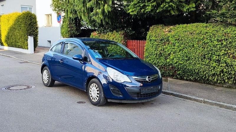 Blau Gebraucht 2012 Opel Corsa Edition Kleinwagen | 1.900 € (Guter Preis) - Bild 1/4