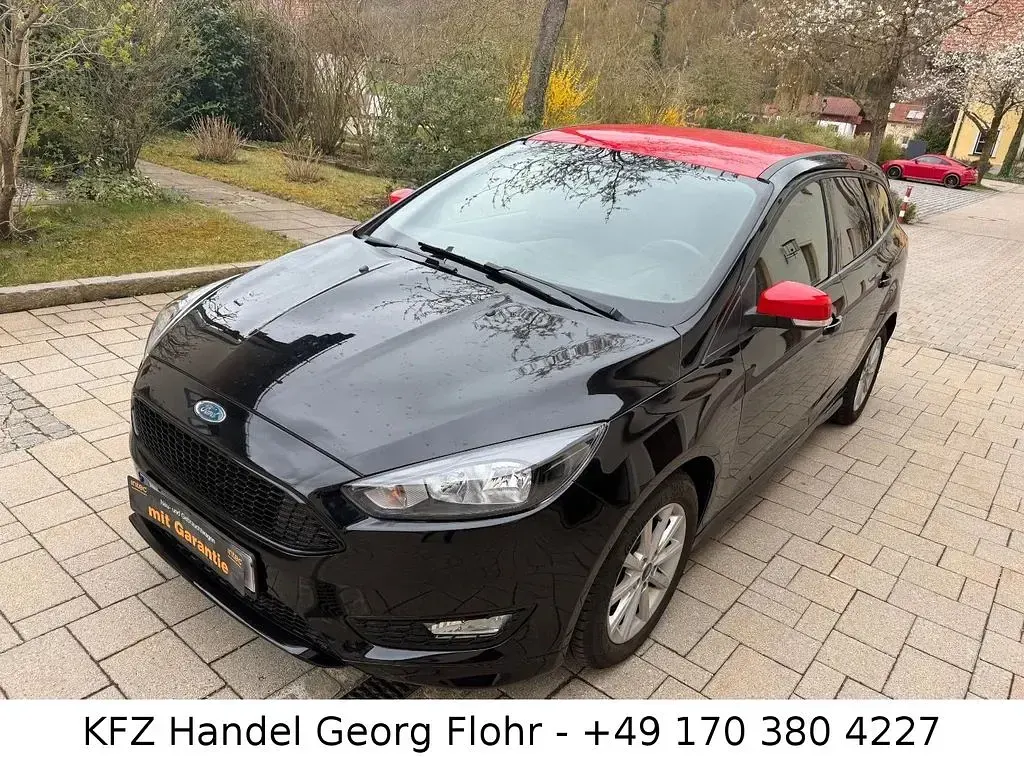 Używany Ford Focus ST-Line 182 KM (133 kW) 2018 Czarny Sedan/Limuzyna