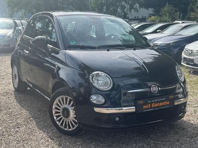 Schwarz Gebraucht 2012 Fiat 500C Cabrio | 1.990 € - Bild 1/4