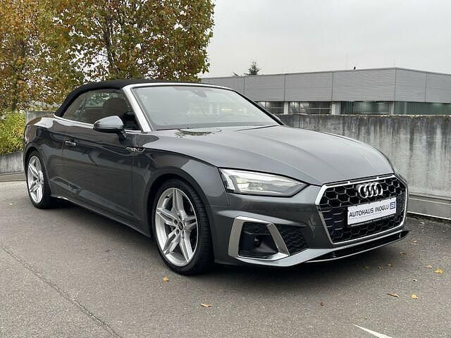 Gebraucht Audi A5 Cabriolet S-Line 204 PS (150 kW) 2023 Grau Cabrio