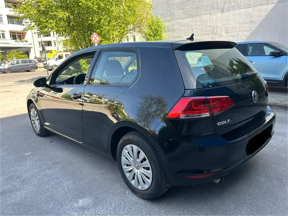 Usata VW Golf 110 CV (80 kW) 2015 Nero Coupé