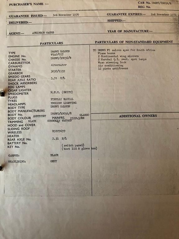 Gebraucht Aston Martin DBS 340 PS (250 kW) 1970 Rot Coupé