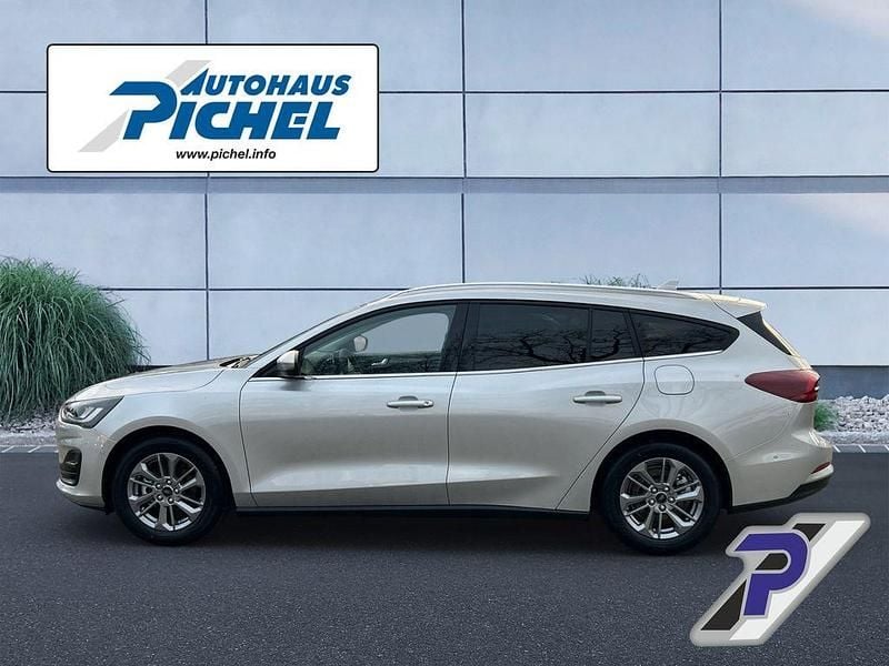 Neu Ford Focus Titanium X 125 PS (91 kW) 2025 Moondust silber metallic Kombi