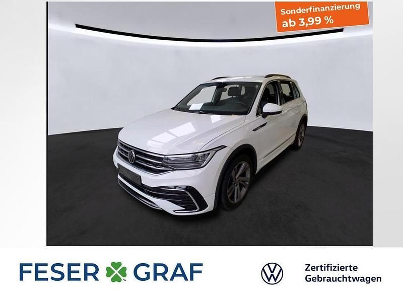 Pure white Gebraucht 2023 VW Tiguan Style SUV | 33.440 € (Superpreis) - Bild 1/2