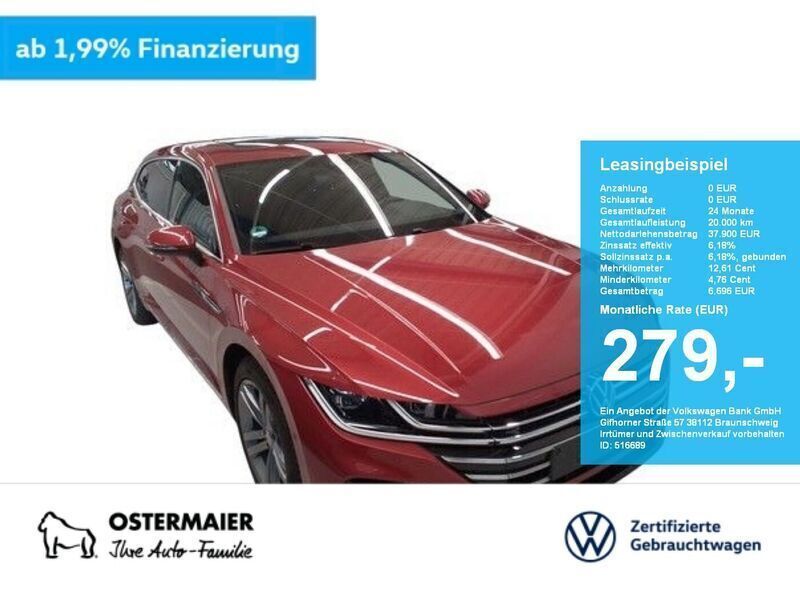 Kings red Gebraucht 2023 VW Arteon R-line Kombi | 37.900 € (Guter Preis) - Bild 1/4