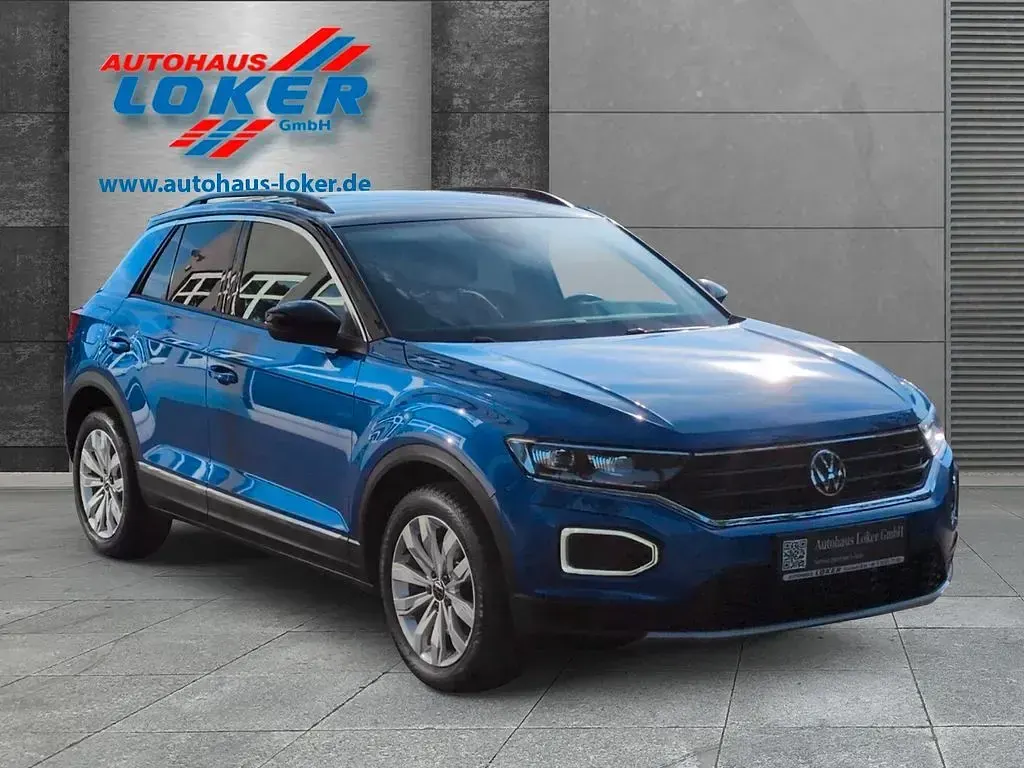 Gebraucht VW T-Roc Sportline 150 PS (110 kW) 2021 Blau SUV