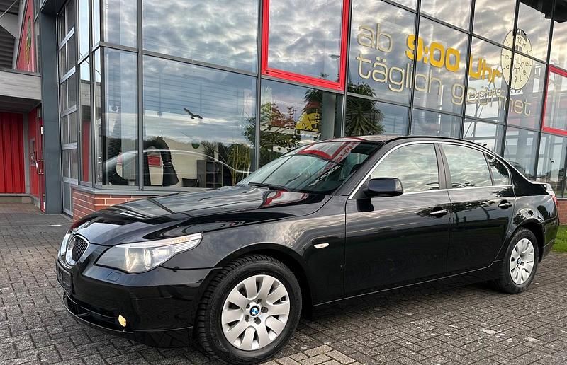 Schwarz Gebraucht 2007 BMW 525 Limousine | 4.250 € (Superpreis) - Bild 1/4