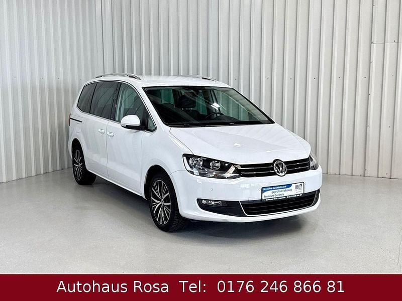 Gebraucht VW Sharan Allstar 150 PS (110 kW) 2016 Weiß Van / Kleinbus