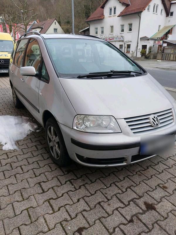 Gebraucht VW Sharan 150 PS (110 kW) 2002 Silber Van / Kleinbus