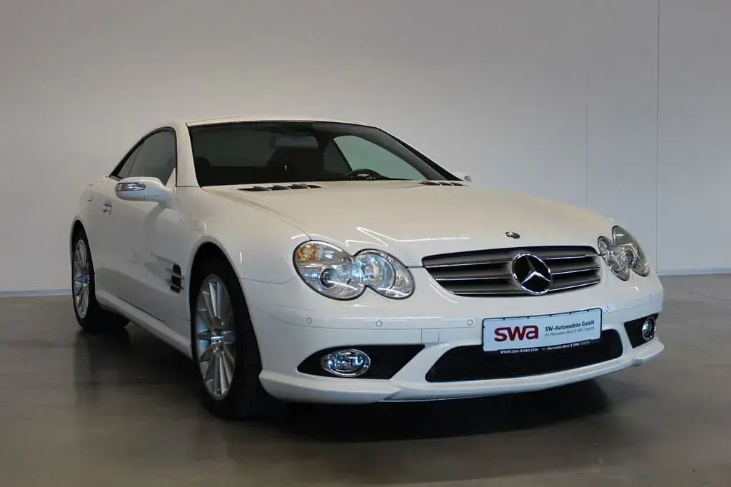 Gebraucht Mercedes SL350 AMG 272 PS (200 kW) 2006 Weiß Cabrio