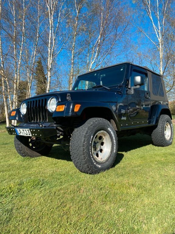 Gebraucht Jeep Wrangler Sahara 177 PS (130 kW) 2002 Schwarz SUV