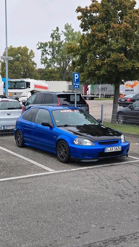Blau Gebraucht 2001 Honda Civic Kleinwagen | 3.200 € - Bild 1/4