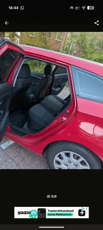 Gebraucht Hyundai i30 Trend 90 PS (66 kW) 2013 Rot Kombi