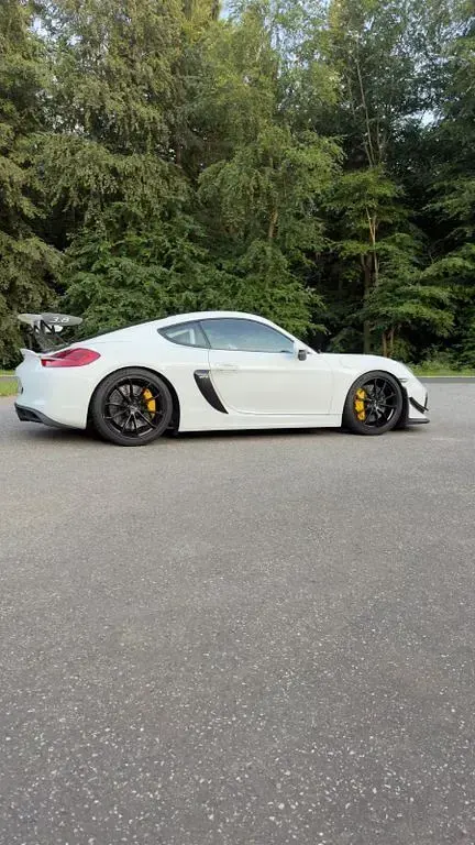 Gebraucht Porsche Cayman GT4 385 PS (283 kW) 2015 Weiß Coupé