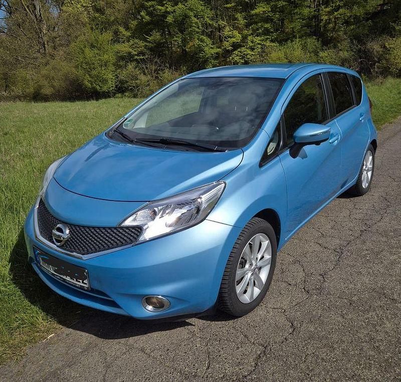 Gebraucht Nissan Note 360º 80 PS (58 kW) 2014 Blau Kleinwagen