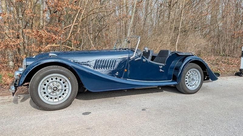 Gebraucht Morgan Plus 8 190 PS (139 kW) 1995 Blau Cabrio
