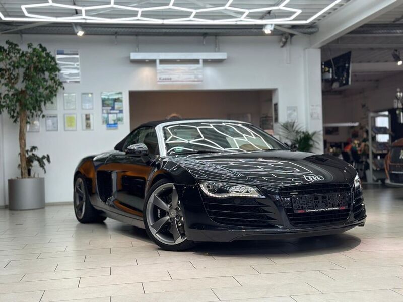 Phantomschwarz perleffekt Gebraucht 2011 Audi R8 Spyder Sport Cabrio | 72.500 € (Etwas zu teuer) - Bild 1/4