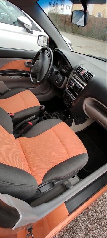 Gebraucht Kia Picanto 2007 Orange Kleinwagen