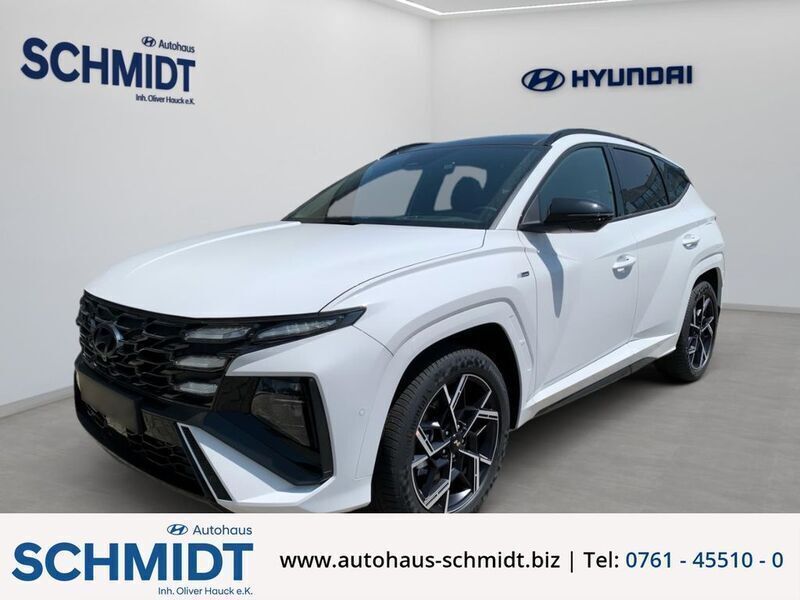 Weiss Neu 2025 Hyundai Tucson N Line SUV | 38.690 € (Fairer Preis) - Bild 1/4