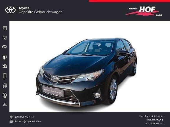 Gebraucht Toyota Auris Edition 132 PS (97 kW) 2013 Schwarz Limousine